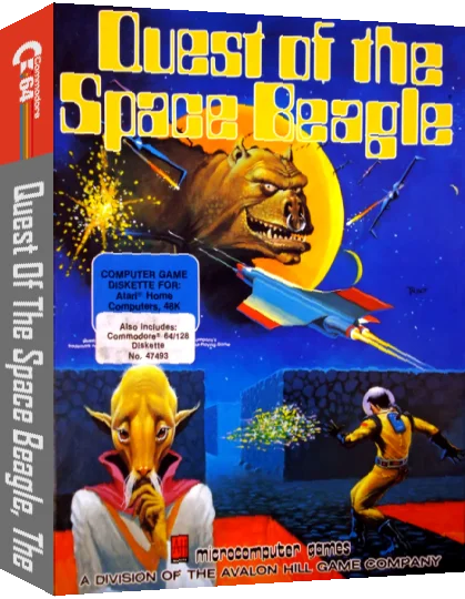 The Quest of the Space Beagle — box-3D (US)