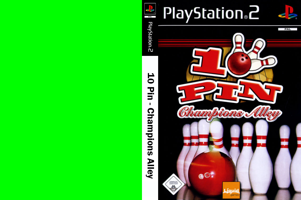 10 Pin - Champions Alley — box-texture (DE)