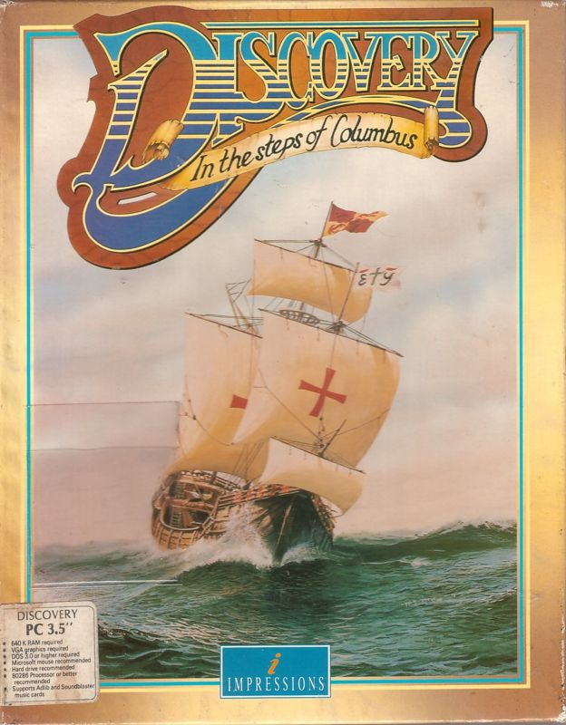 Discovery - In The Steps Of Columbus — box-2D (EU)