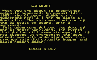 Lifeboat — ss (WOR)