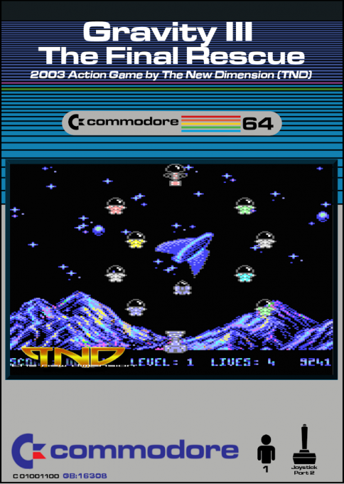 Gravity III : The Final Rescue box art