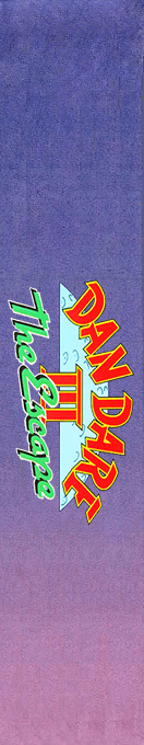 Dan Dare 3 - The Escape — box-2D-side (SP)
