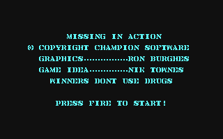Missing in Action — sstitle (WOR)