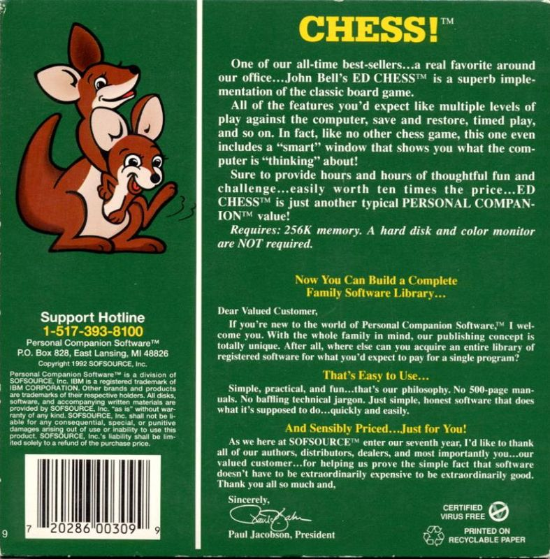 Ed Chess — box-2D-back (US)
