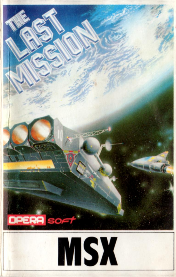 Last Mission, The box art