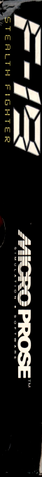 F-19 Stealth Fighter — box-2D-side (US)