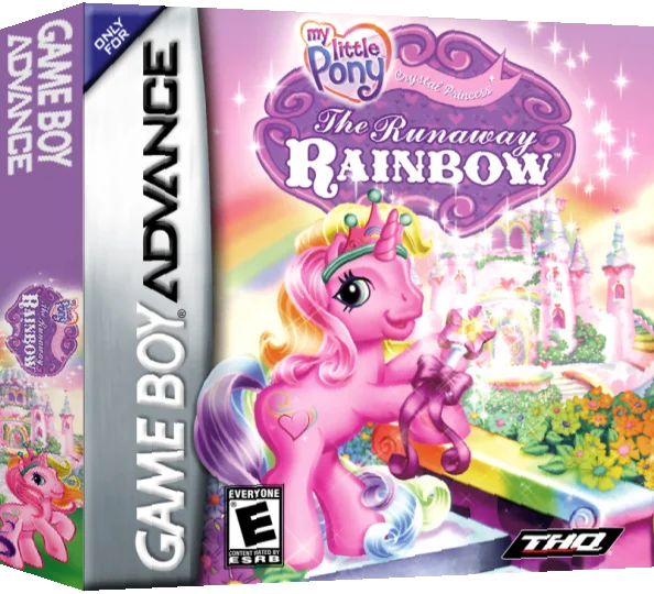 My Little Pony - Crystal Princess - The Runaway Rainbow — box-3D (US)