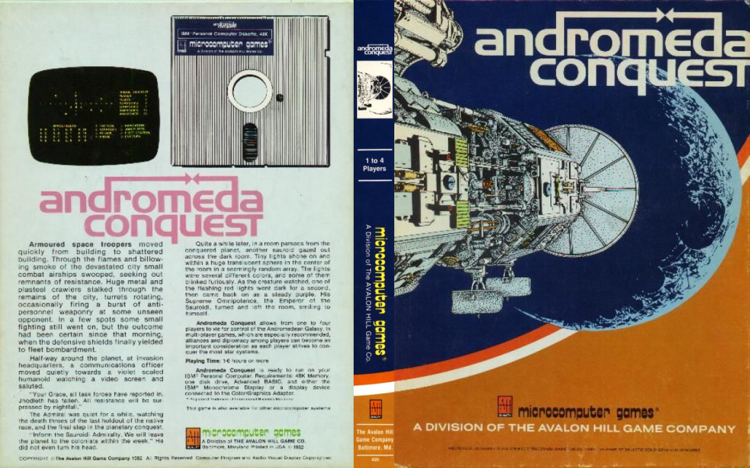 Andromeda Conquest — box-texture (US)