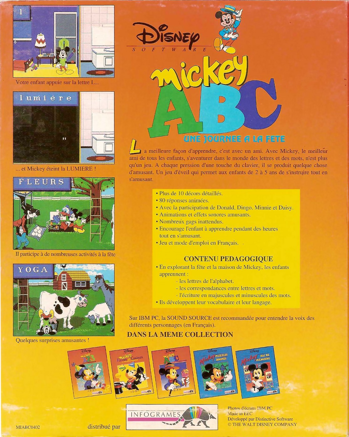 Mickey's Abc - A Day At The Fair — box-2D-back (FR)