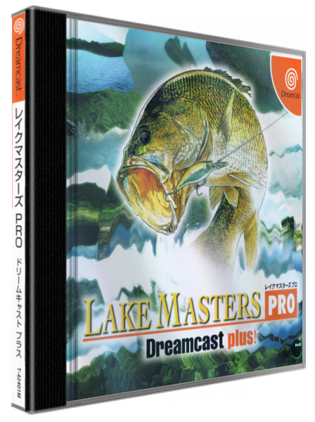 Lake Masters Pro - Dreamcast Plus! — box-3D (JP)