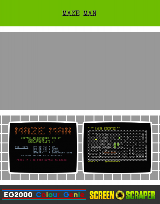 Maze Man — box-2D-back (SS)
