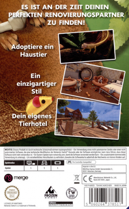 House Flipper - Pets Edition — box-2D-back (DE)