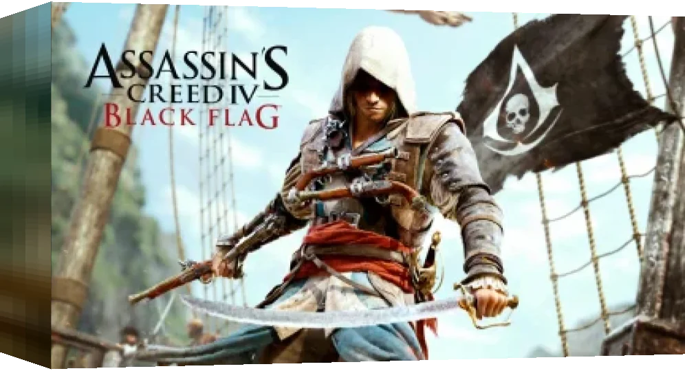 Assassin's Creed IV : Black Flag — box-3D (WOR)