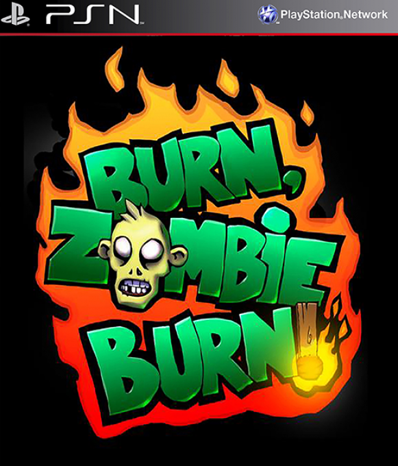 Burn Zombie Burn! box art