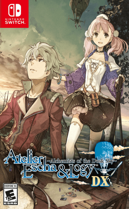 Atelier Escha & Logy - Alchemists of the Dusk Sky DX box art