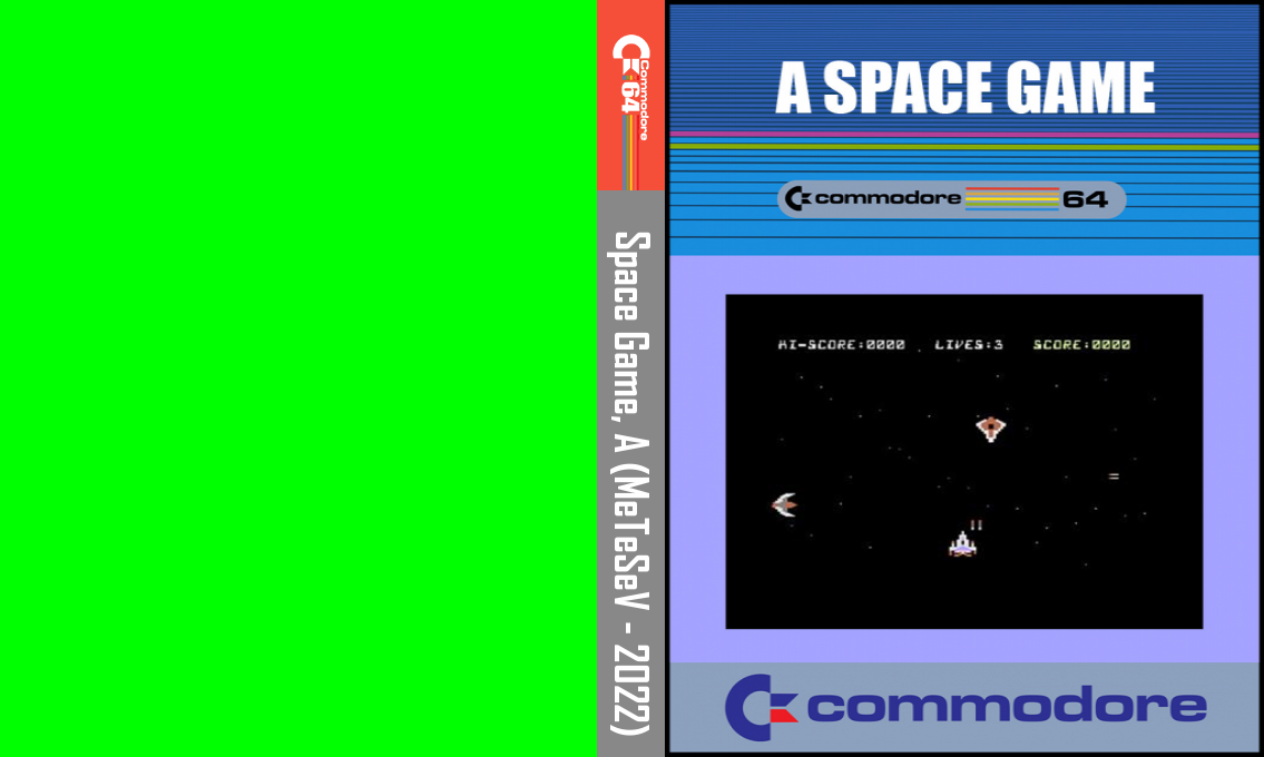 Space Game, A — box-texture (CUS)