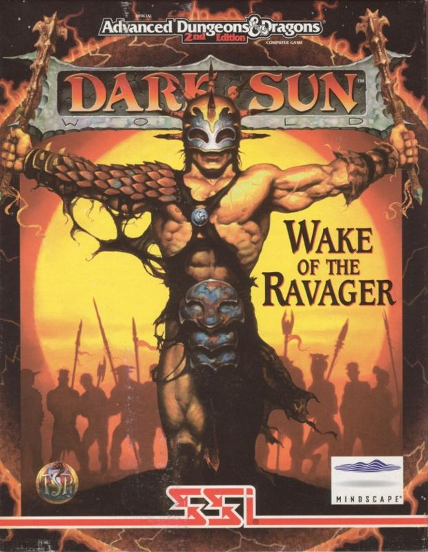 Dark Sun - Wake of the Ravager — box-2D (EU)