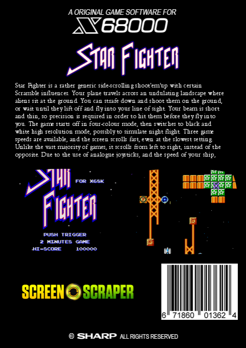 Star Fighter — box-2D-back (SS)