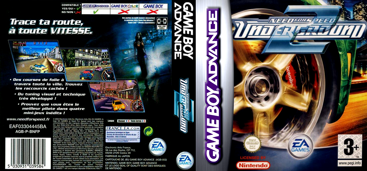 Need For Speed Underground 2 — box-texture (FR)