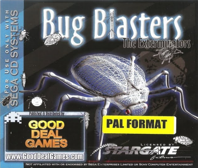 Bug Blasters - The Exterminators — box-2D (EU)