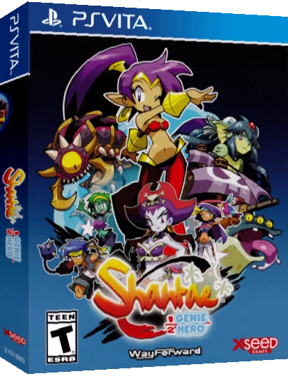 Shantae - Half Genie Hero — box-3D (US)