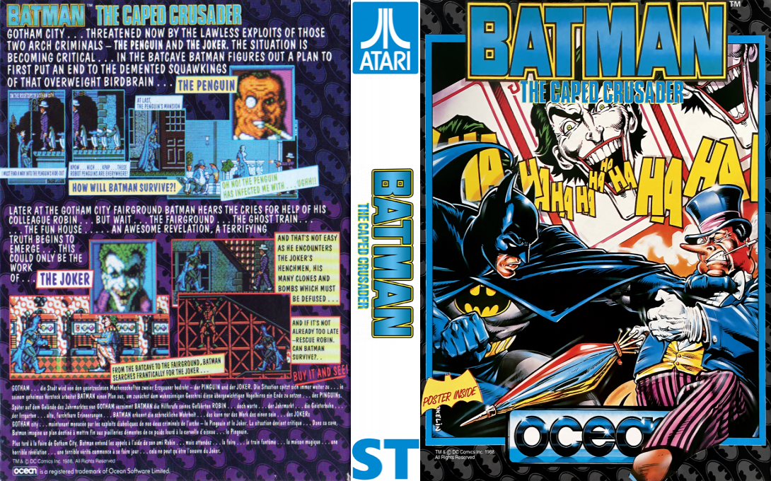 Batman - The Caped Crusader — box-texture (EU)