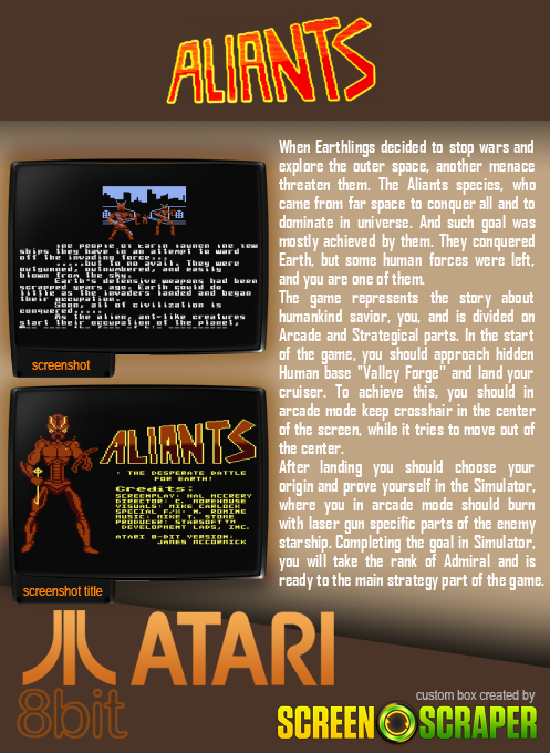 Aliants - The Desperate Battle For Earth — box-2D-back (SS)