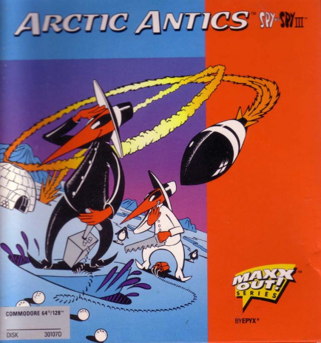 Spy Vs Spy - Arctic Antics box art