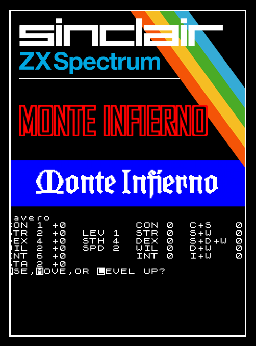 Monte Infierno box art