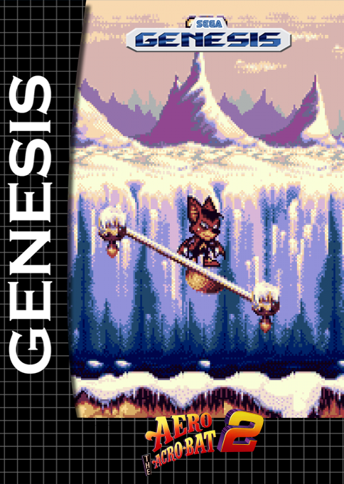 Aero The Acro-bat 2 — box-2D (SS)