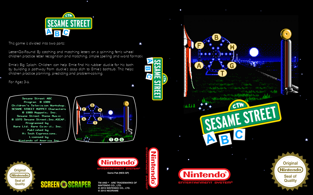 Sesame Street Abc — box-texture (SS)