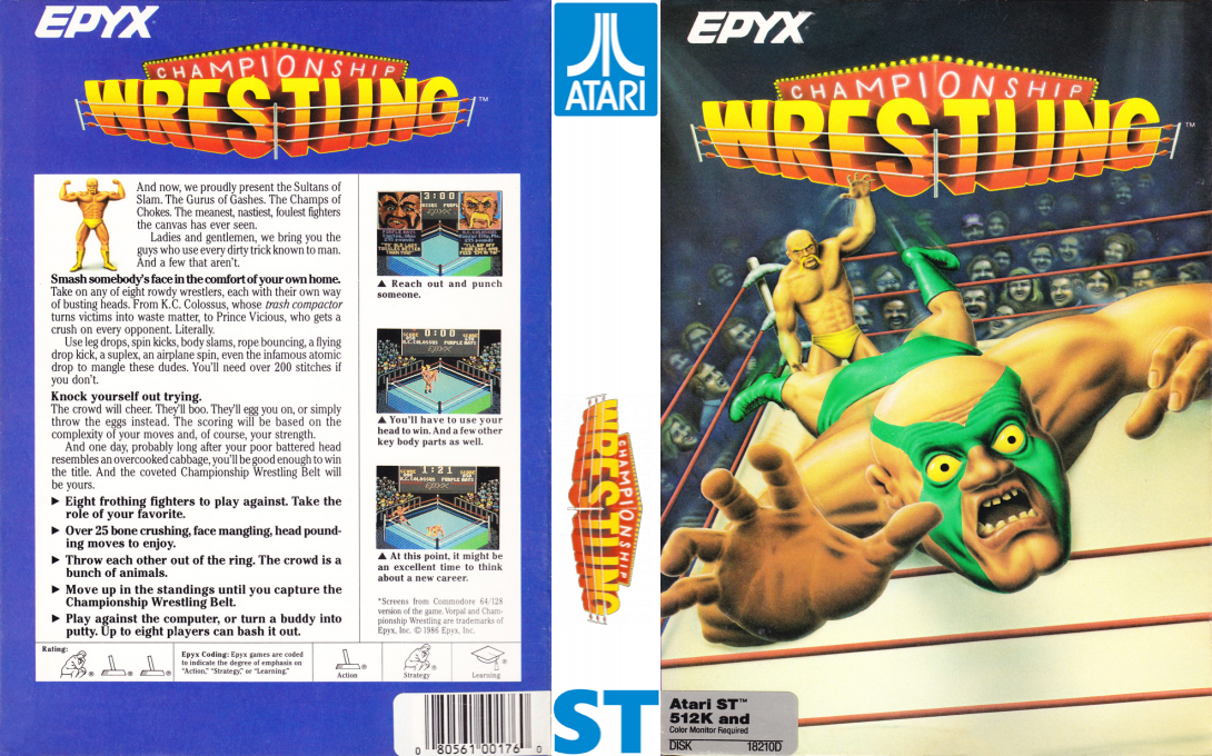 Championship Wrestling — box-texture (US)