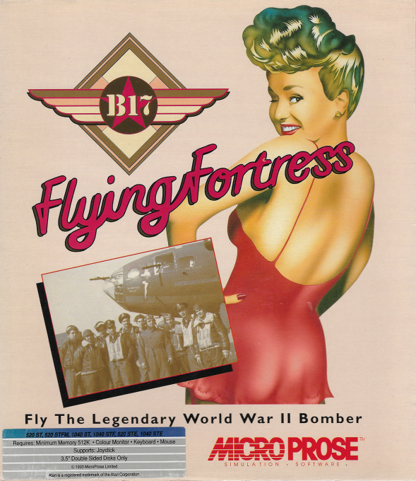 B-17 Flying Fortress box art