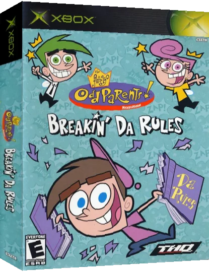 Fairly OddParents, The - Breakin' da Rules — box-3D (US)