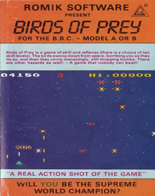 Birds Of Prey box art