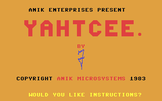Yahtcee — sstitle (WOR)
