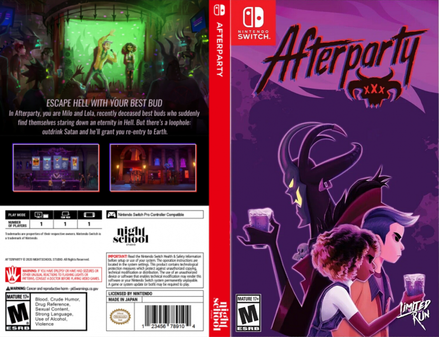 Afterparty — box-texture (US)