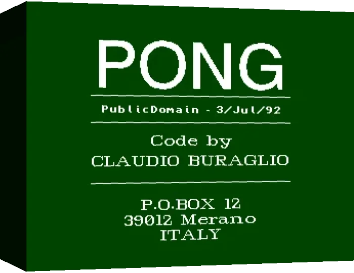 Pong — box-3D (WOR)