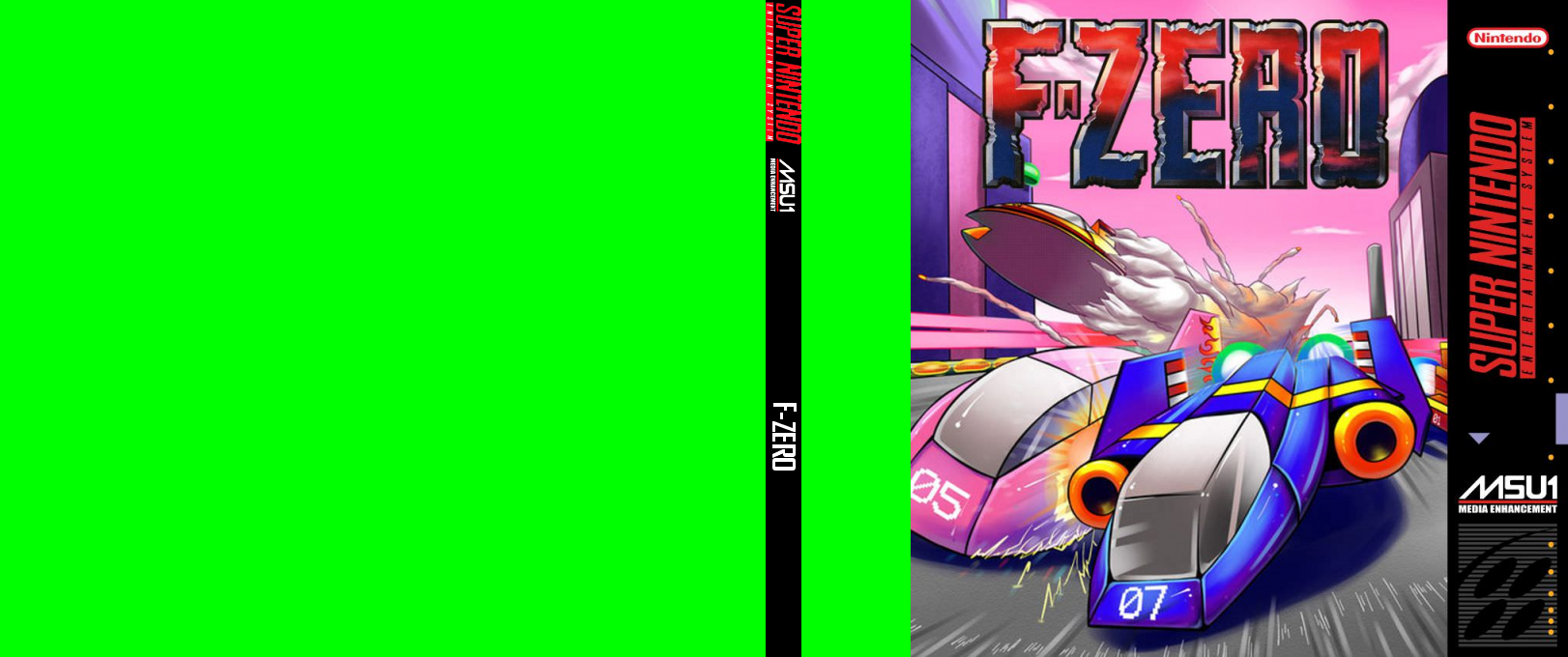 F-Zero — box-texture (US)