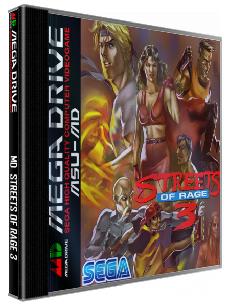 MD Streets Of Rage III — box-3D (WOR)