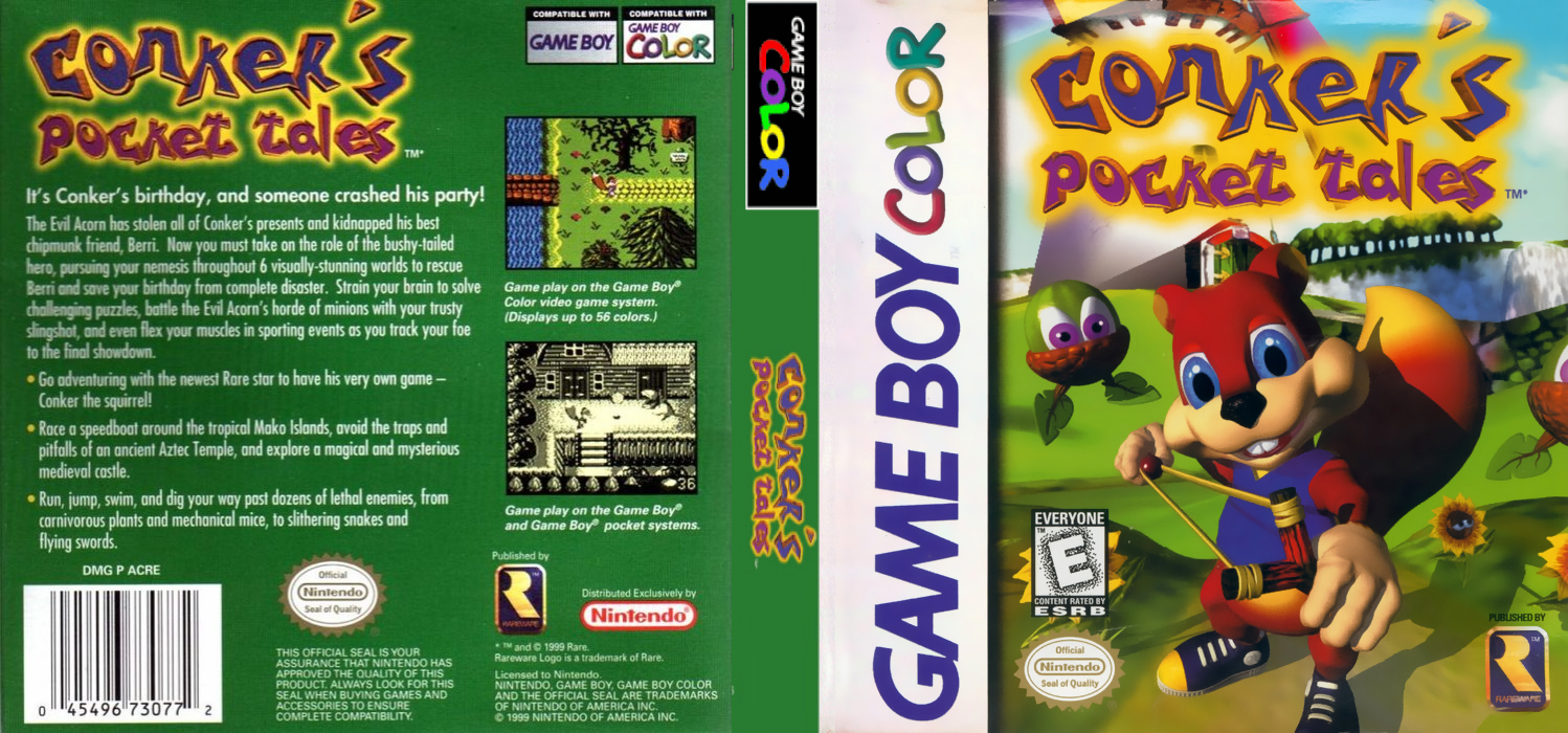 Conker's Pocket Tales — box-texture (US)