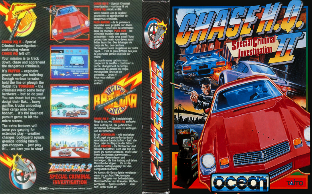 Chase H.Q. 2 - Special Criminal Investigation — box-texture (EU)