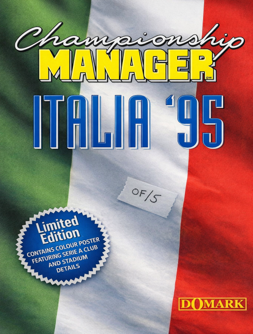 Championship Manager Italia box art