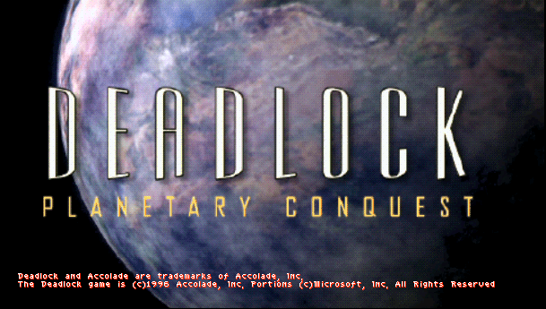 Deadlock: Planetary Conquest — sstitle (WOR)