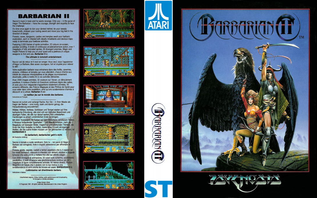 Barbarian 2 — box-texture (EU)