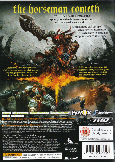 Darksiders — box-2D-back (EU)