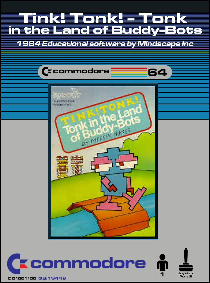 Tink! Tonk! - Tonk In The Land Of Buddy-bots box art