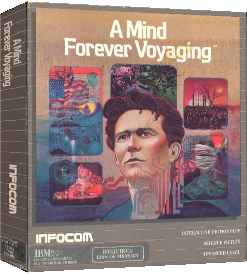 Mind Forever Voyaging, A — box-3D (US)