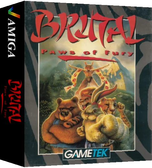 Brutal - Paws of Fury — box-3D (EU)