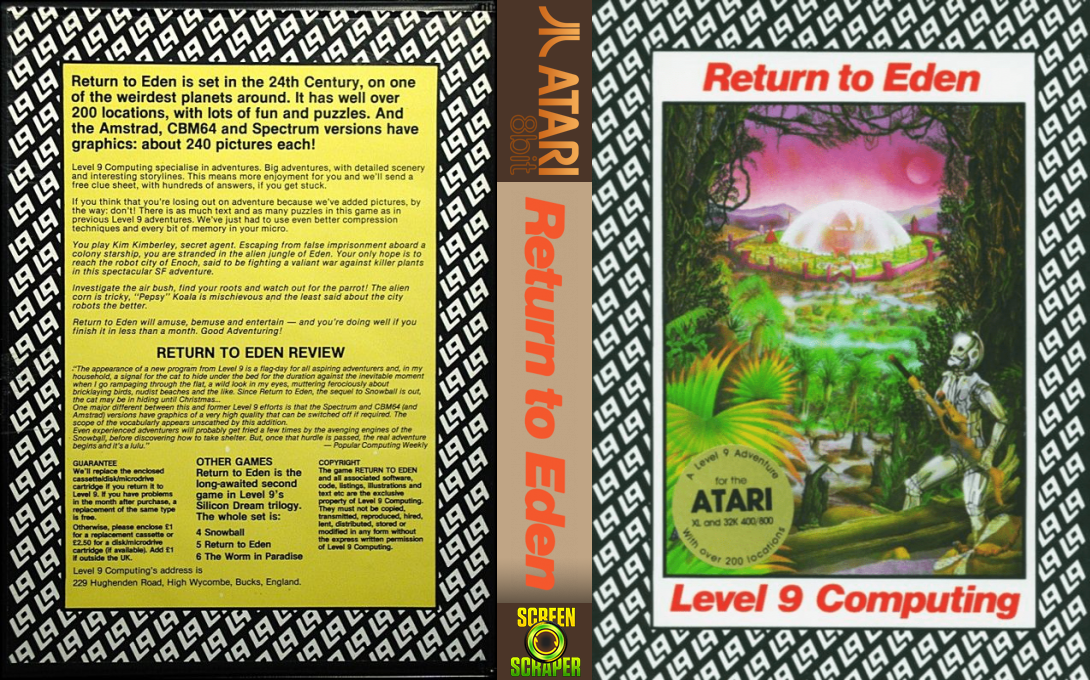 Return To Eden — box-texture (EU)